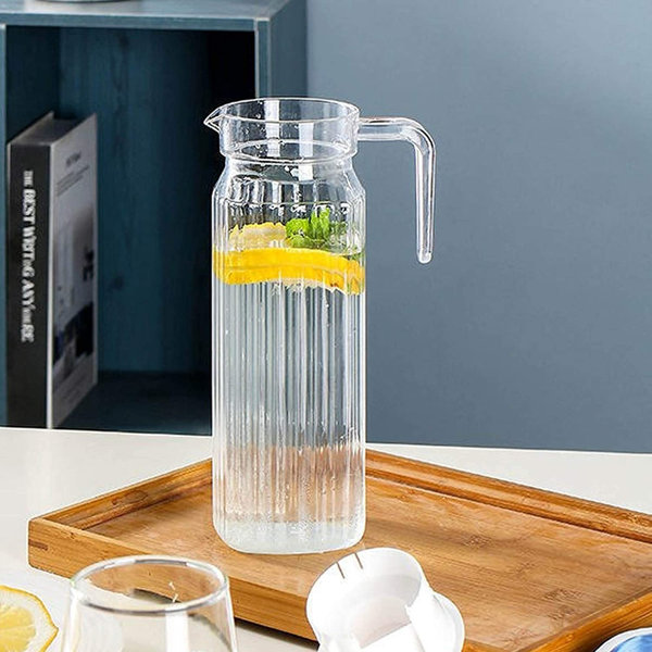 Red Barrel Studio® Fridge Pitcher BPA Free Plastic Pitchers With Lid